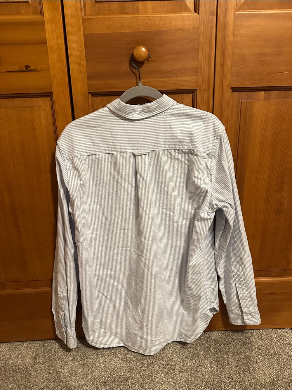 John Galt/Brandy Striped Button Up - Picture 3 of 4